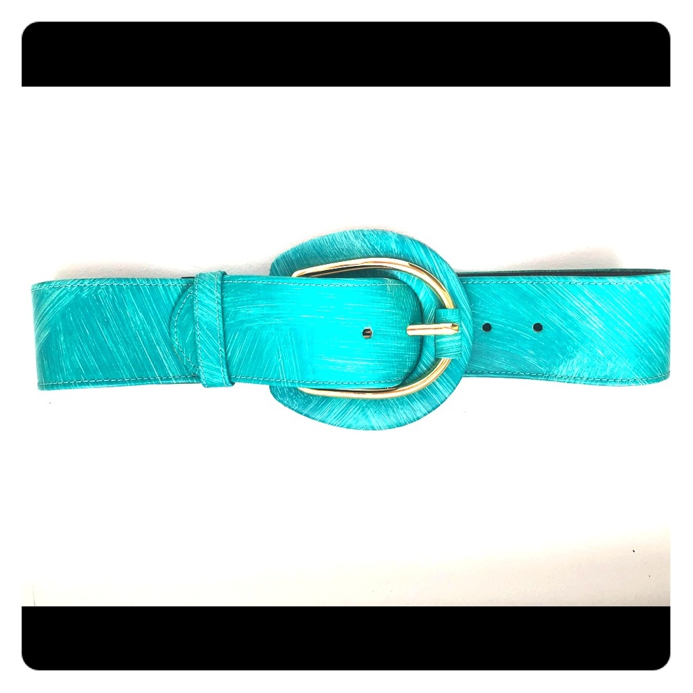 Oscar De La Renta Leather Belt